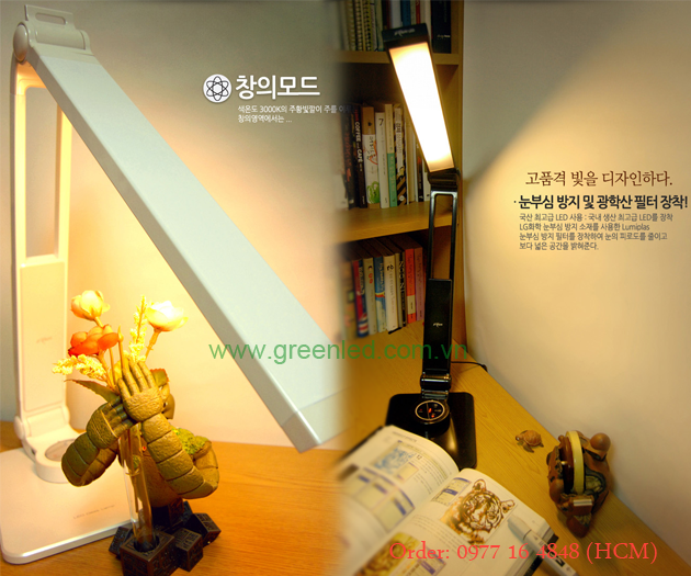 Hướng dẫn sử dụng đèn bàn LED đổi màu PRISM Hàn Quốc 5400-B